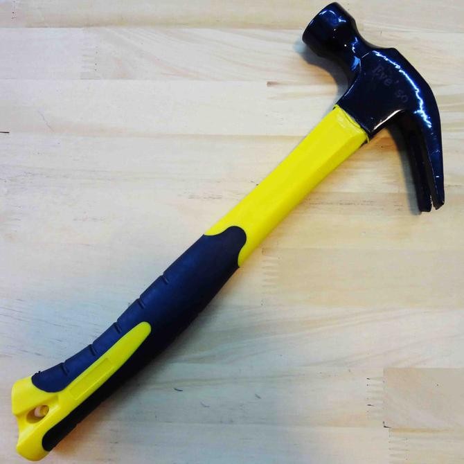 Produk Terbaik] Palu Kambing / Martil Tanduk / Claw Hammer, Eve'so, 26 oz (750 gr) - Hitam