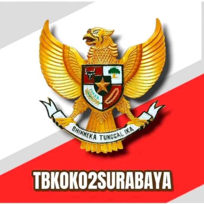 HIASAN DINDING PATUNG GARUDA PANCASILA 3 DIMENSI FIBER LOGO GARUDA GOL