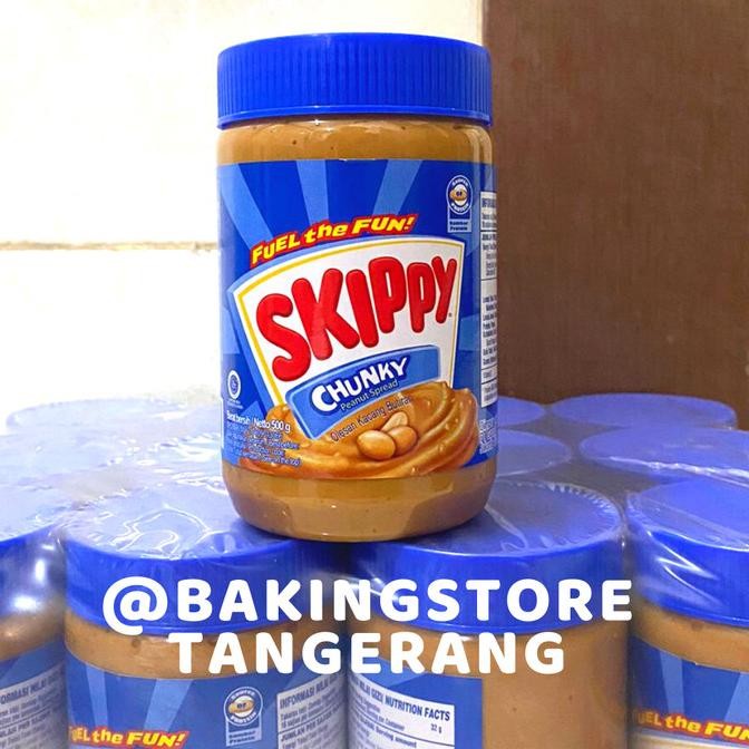 

SKIPPY CHUNKY PEANUT BUTTER 500 GR | SELAI KACANG