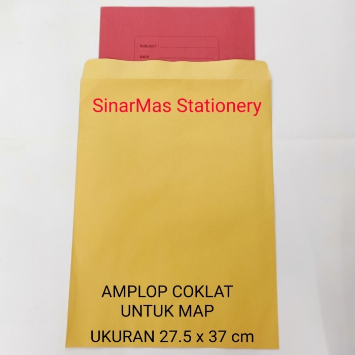 

Amplop Coklat Polos Ukuran Map / Amplop Surat Coklat Ukuran Map Ready