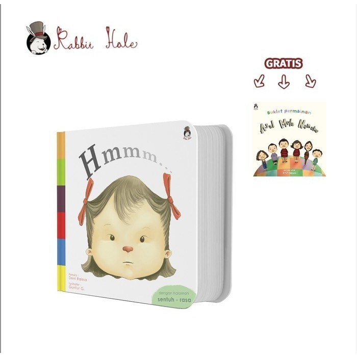 BukuEmosi (Hmmm...) - Boardbook -Rabbit Hole