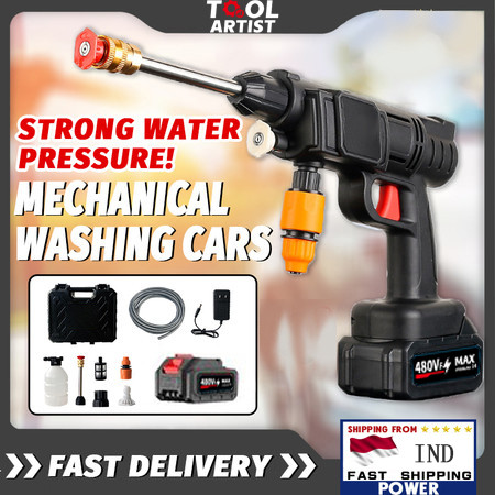TOOL ARTIST 480V alat cuci motor semprotan kencang mesin cuci mobil muka mesin steam motor dan mobil