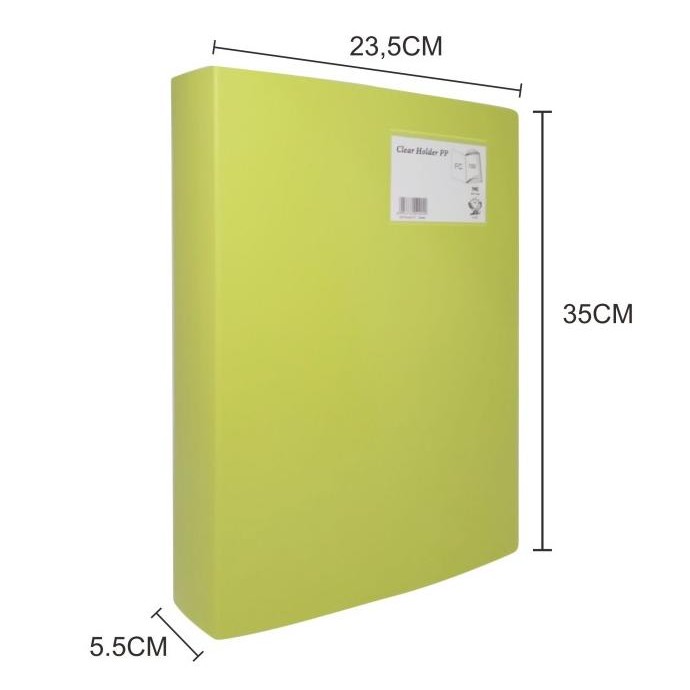 

PROMO / EAGLE FILES Clear Holder Dokumen Keeper Display Book Map F4 100 PCKT Non COD