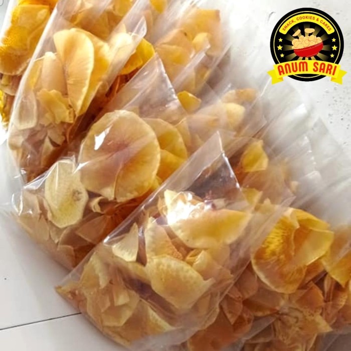 

STOK TERBATAS Keripik Sukun Gurih Renyah 150 Gram - Anum Sari