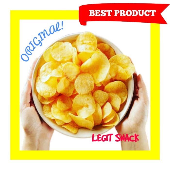

GRATIS ONGKIR KERIPIK SINGKONG ORIGINAL / KRIPIK SINGKONG ASIN PUTIH / CASSAVA CHIPS