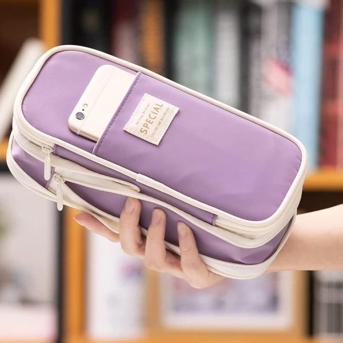 

PROMO / Angoo Kawaii Pencil Cases Large Capacity Pencil Bag Pouch Holder Non COD