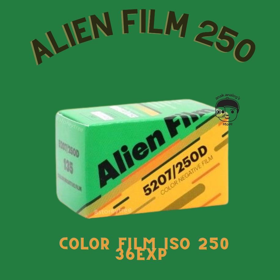 Alien Film 250D Roll Film 35Mm Io 250 36Ep Color Film
