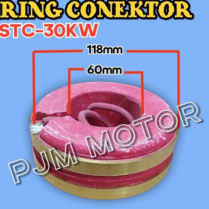 {{{{}}] Stc30 Slip ring reng kuningan konektor dinamo listrik denyo 30kw