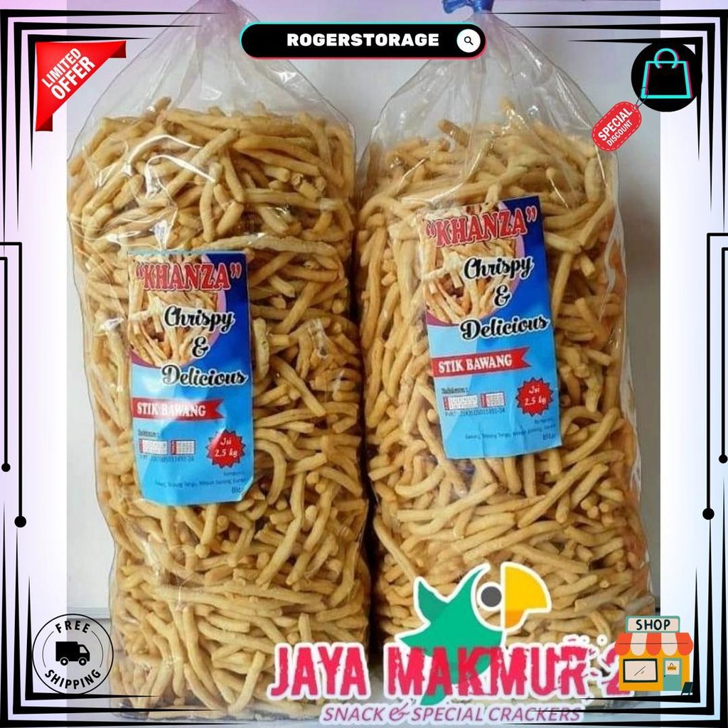 

Stik Bawang/ Kue Bawang 1Kg Renyah Gurih D Terlaris