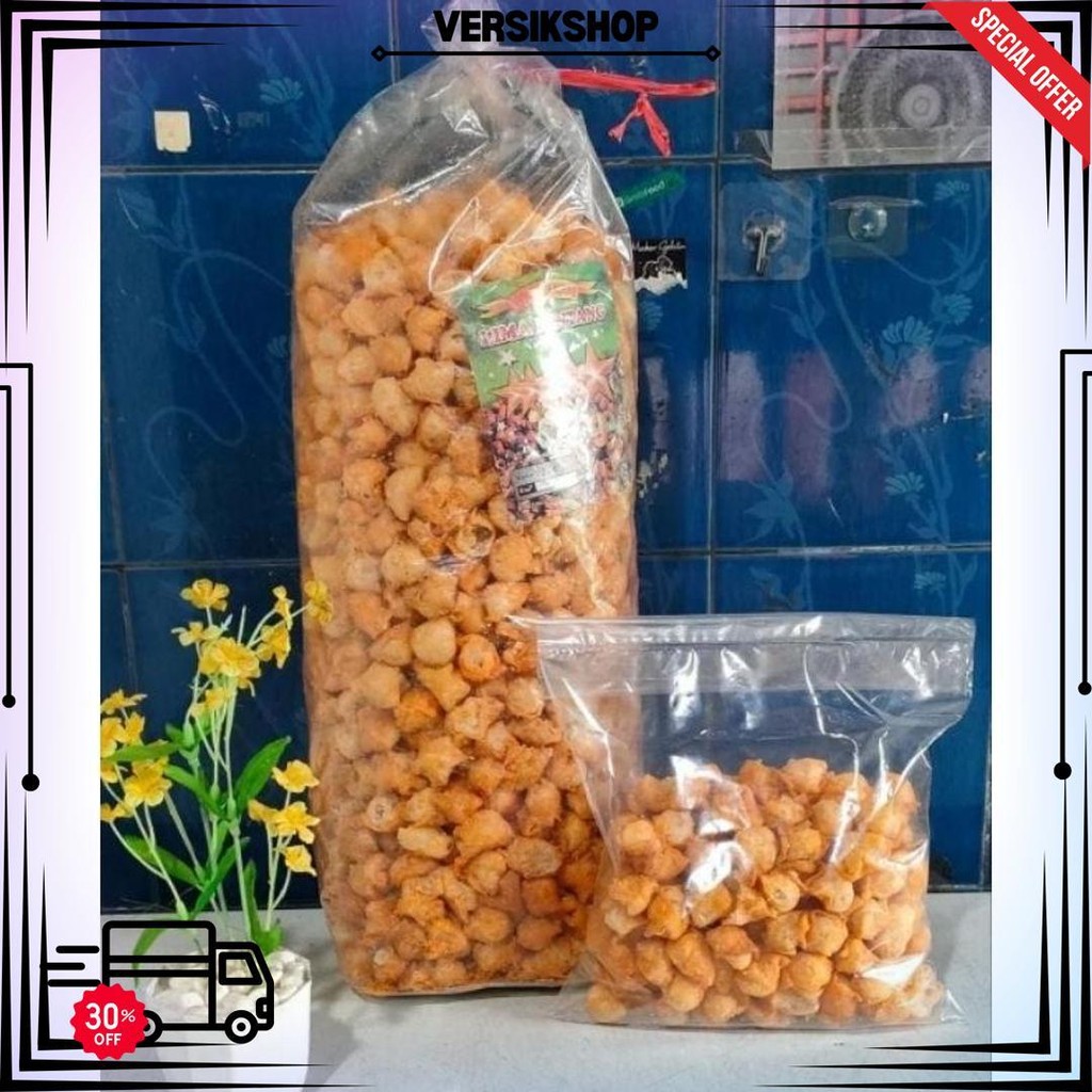

1Kg- Siomay Kering Pedas Daun Jeruk /Gurilem Ramadhan Sale