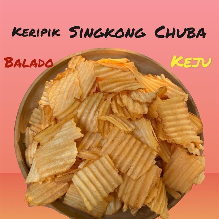 

TERUJI Keripik Singkong Chuba Balado dan Keju 1 kg