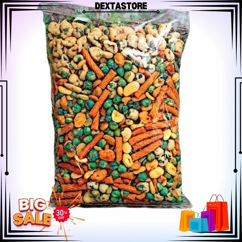 

Kacang Mix / Snack Campur / Kacang Kangoro 250Gram (1/4Kg) D Promo Puncak