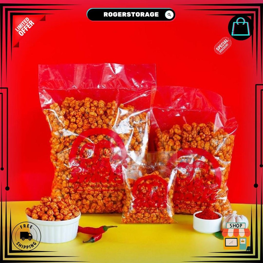 

Kangsnacks Pilus Cikur Pedas & Original Daun Jeruk 100Gr-1Kg Cemilan Makanan Jajanan Jajan Snack Pedas D Cod