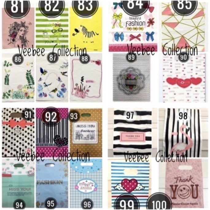 

Kualitas terbaik] kresek motif 25x35/ kantong plastik olshop/ kantong kresek/ kresek