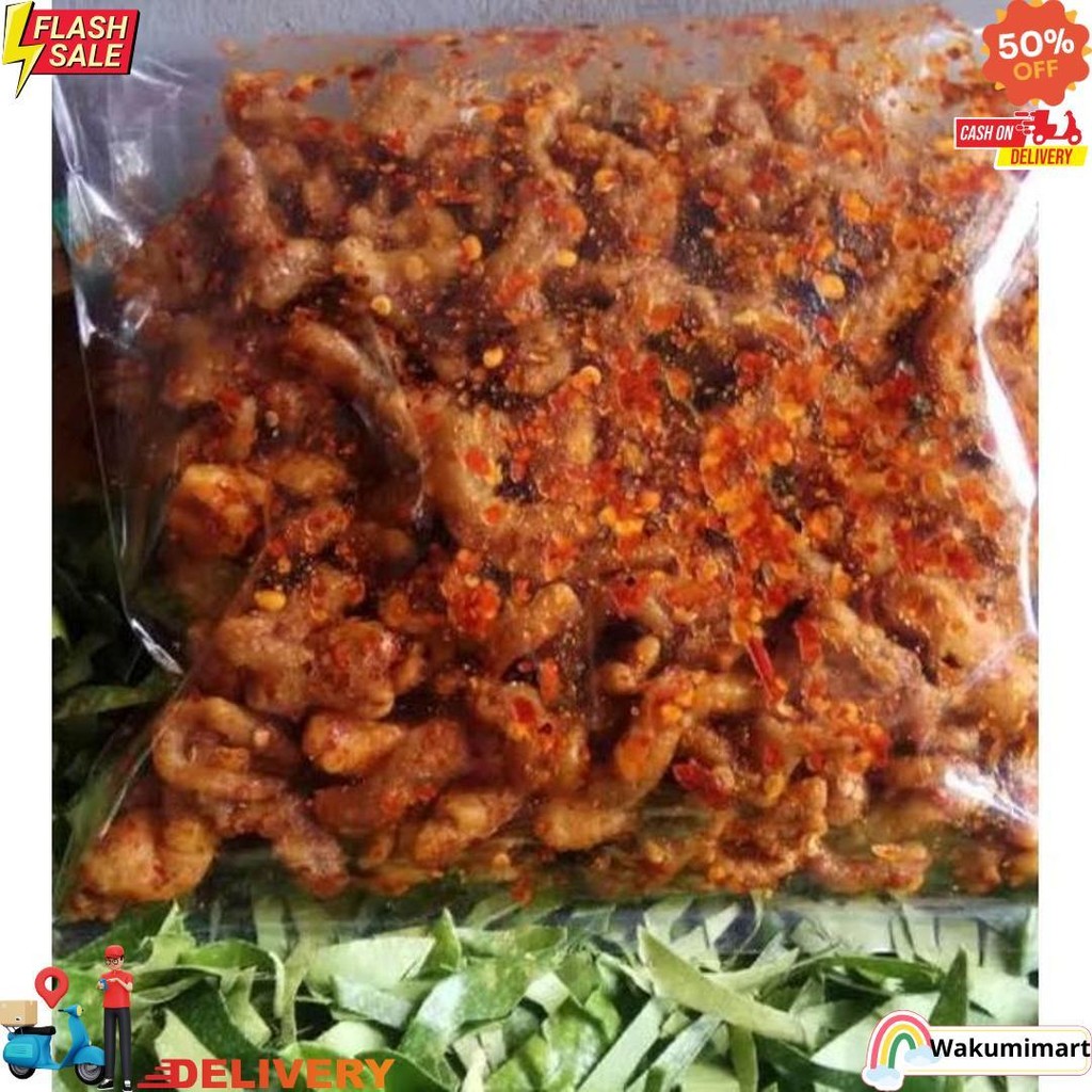 

Usus Crispy Pedas Daun Jeruk 500Gr Murah D Cod