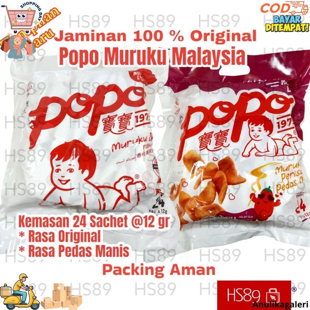 

Maruku Asli - Popo Muruku M4Laysia 800Gr - Ayam Popo Maruku - Maruku Ikan - Snack Maruku D Best Seller