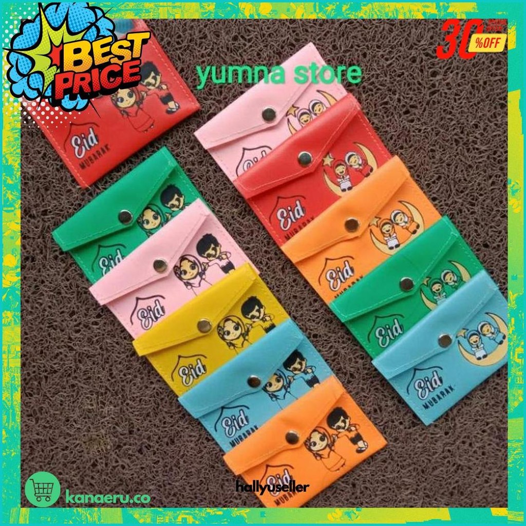 

12Pcs Amplop Lebaran Kecil Mini Angpao Lebaran Imut Murah