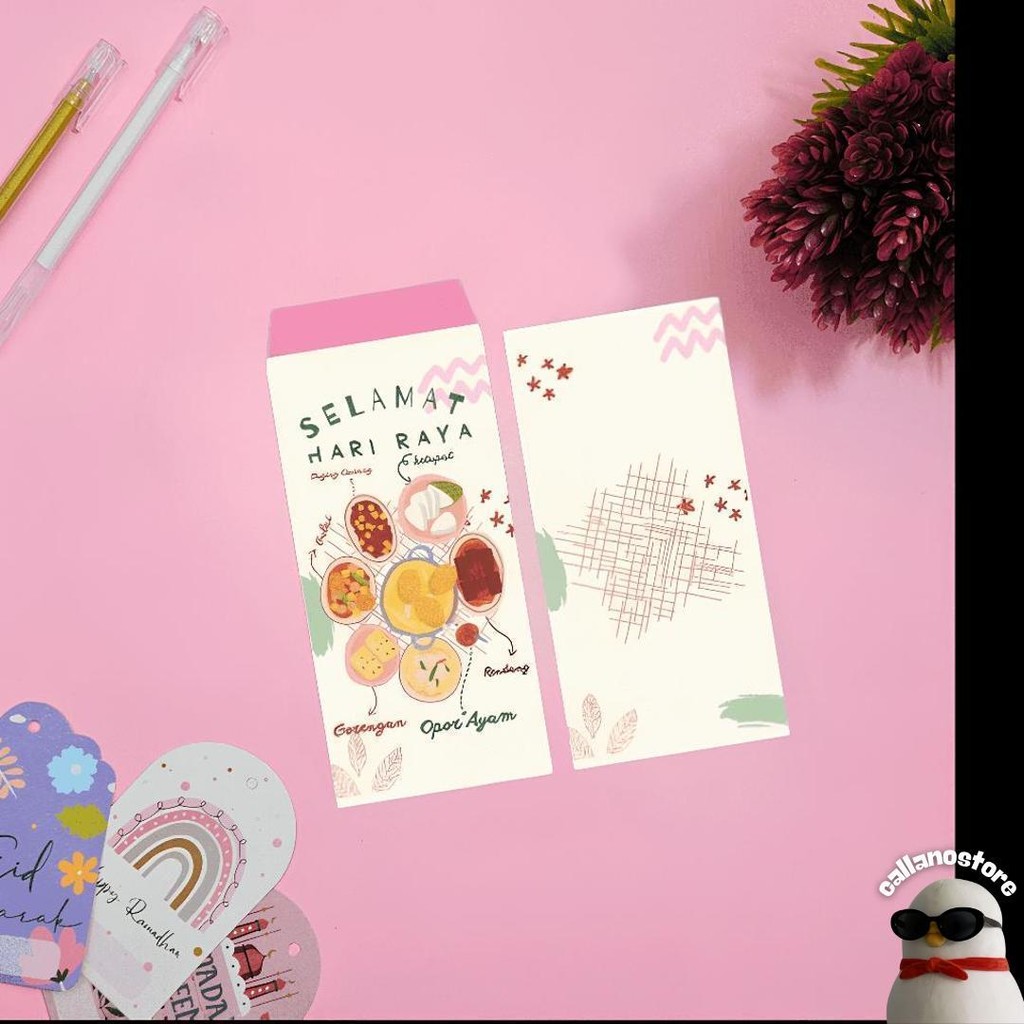

[ Isi 30 Pcs ] Amplop Lebaran Panjang/Angpao Lebaran/Amplop Lebaran Aesthetic/Amplop Thr Idul Fitri 2025 Promo