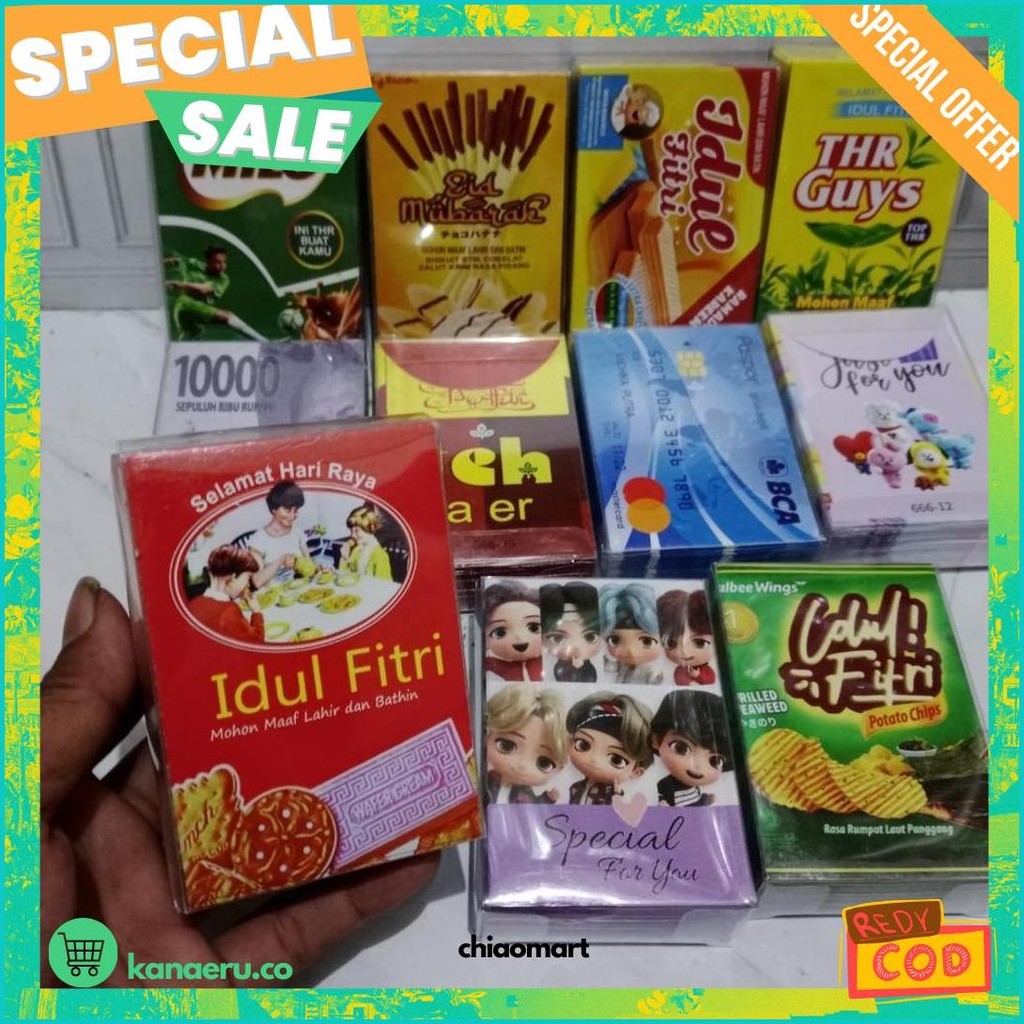 

50Pcs Amplop Lebaran Free Mika Sale