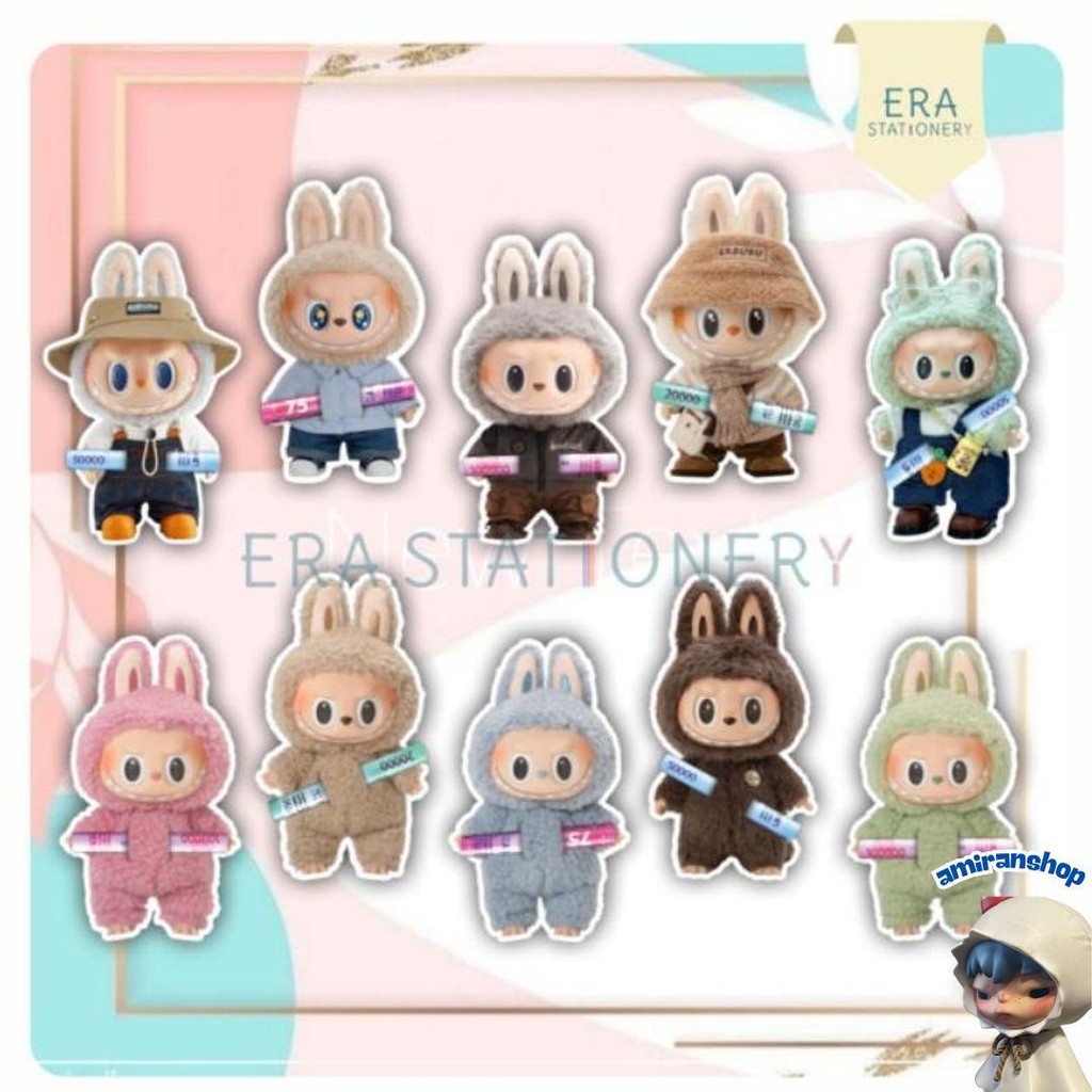 

(30Pcs) Amplop Lebaran Karakter Labubu 2025 3D Amplop Lebaran Uang Slip Angpao Lebaran Idul Fitri Amplop Thr Sale