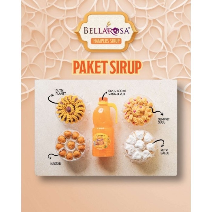 

New! bellarosa sirup / bellarosa sirup paket hampers kue kering lebaran idul fitri 2024 Terlaris. Lebaran