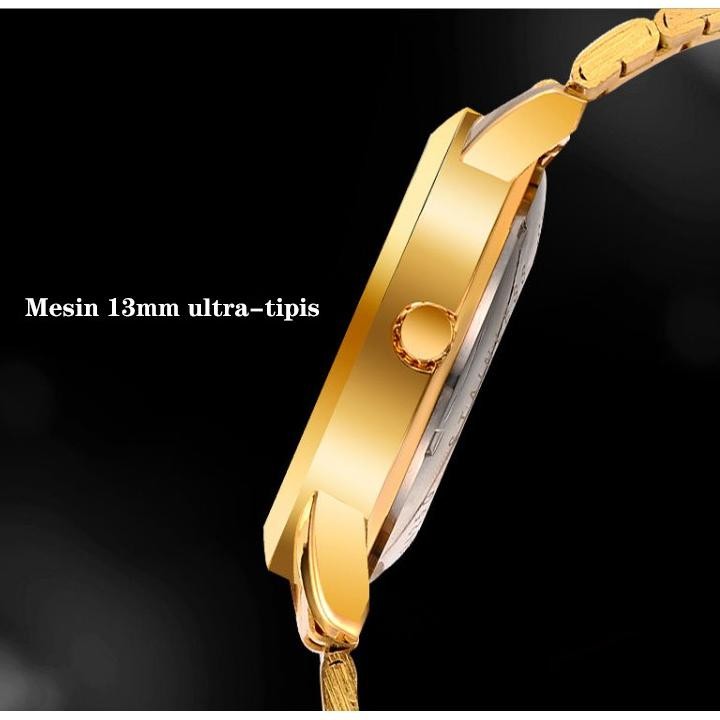 GF21 FNGEEN 8866 Mekanik Otomatis Jam Tangan Pria Luxury Stainless Steel Original Anti Air Automatic