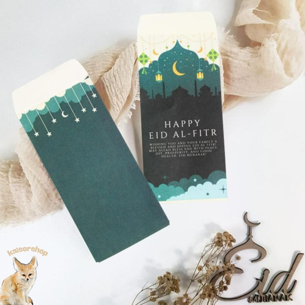 

Isi 30 Pcs Amplop Lebaran Angpao Lebaran Unik Aestethic Murah Kilat