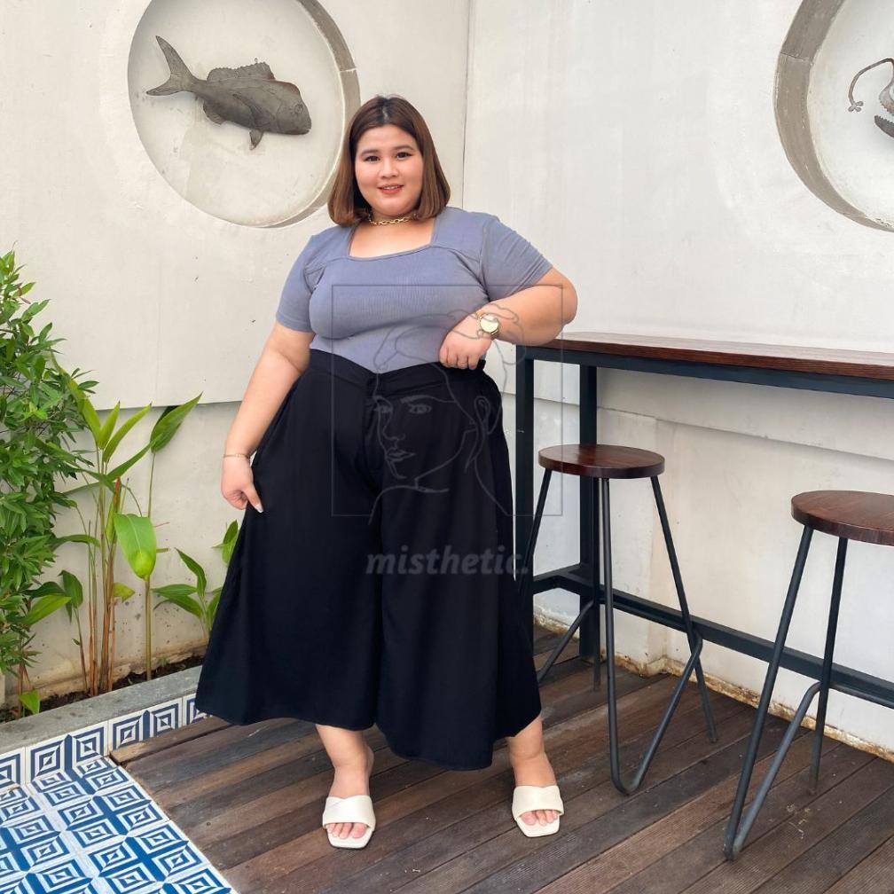 Erin Pants/ Celana Kulot Big Size/ Celana Kulot Jumbo/ Celana Kulot Super Jumbo/ Celana Panjang Big 