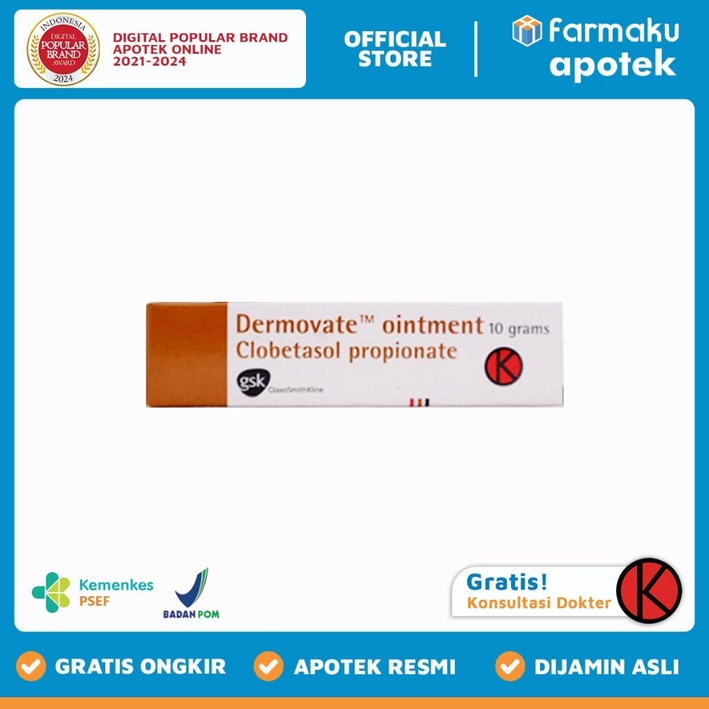Dermovate Ointment 10 gr  - ASB