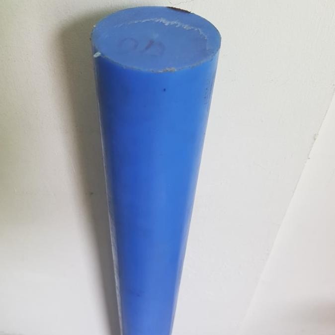 Nylon Mc Blue Batangan 75mm / Mc Blue Rod / Nylon Biru Batangan Terlaris