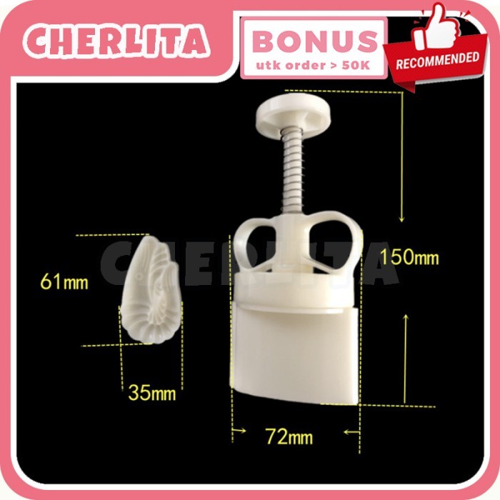 Cetakan Motif Udang Mooncake Lucu Unik Kue Kering Cookies Nastar