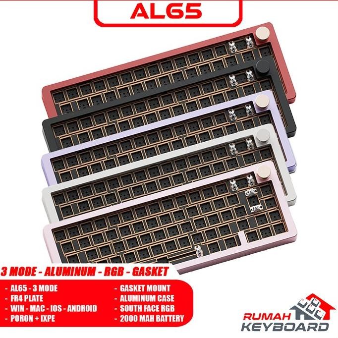 Mechanical Keyboard - Sugar65 - 65% - Gasket - South Rgb  - Aluminum