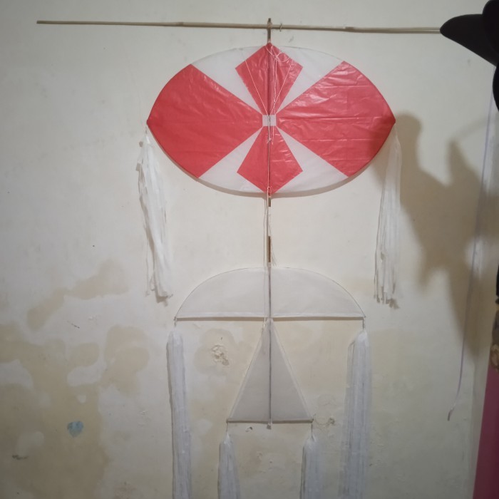 LAYANGAN KOANG DADAR 120 CM FULL SET SIAP TERBANG