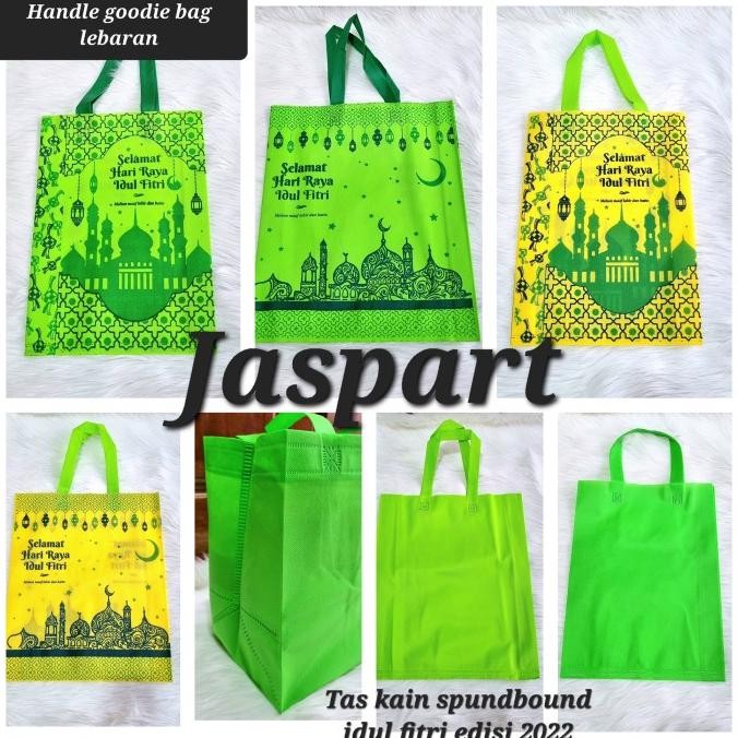 

langsung order saja] TAS SPUNDBOND PARCEL GOODIE BAG IDUL FITRI UKURAN 30X40 25X35 38X45