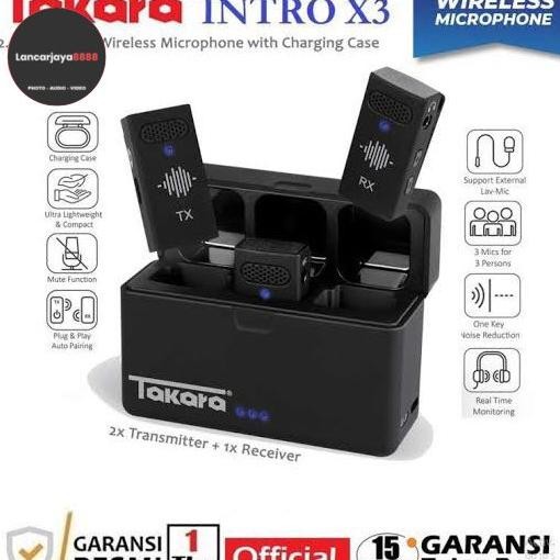 MIC WIRELESS TAKARA INTRO X3