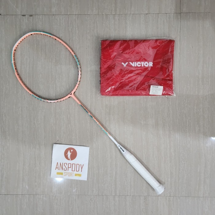 TERLARIS RAKET BADMINTON VICTOR THRUSTER K 66 SAKURA PINK