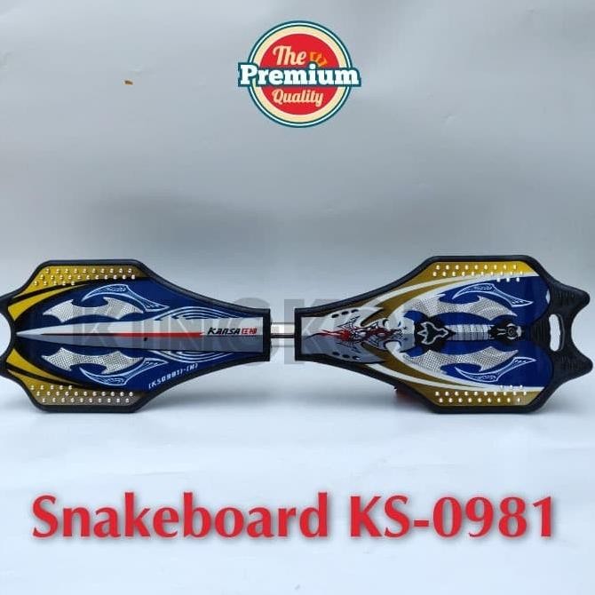 Murah Waveboard / Snakeboard / Skateboard / Swayboard Kansa Ori Dengan Tas