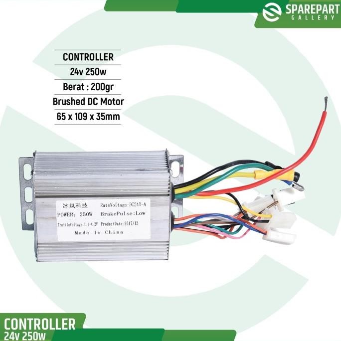 Murah Controller Skuter Listrik 24V Dc 250W