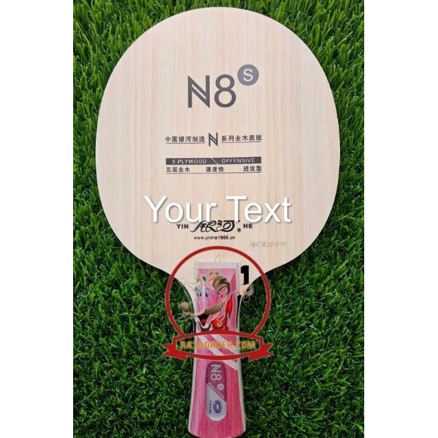 Yinhe N8S N8 - Kayu Pingpong Blade 5Ply Bet Off Bat Offensive