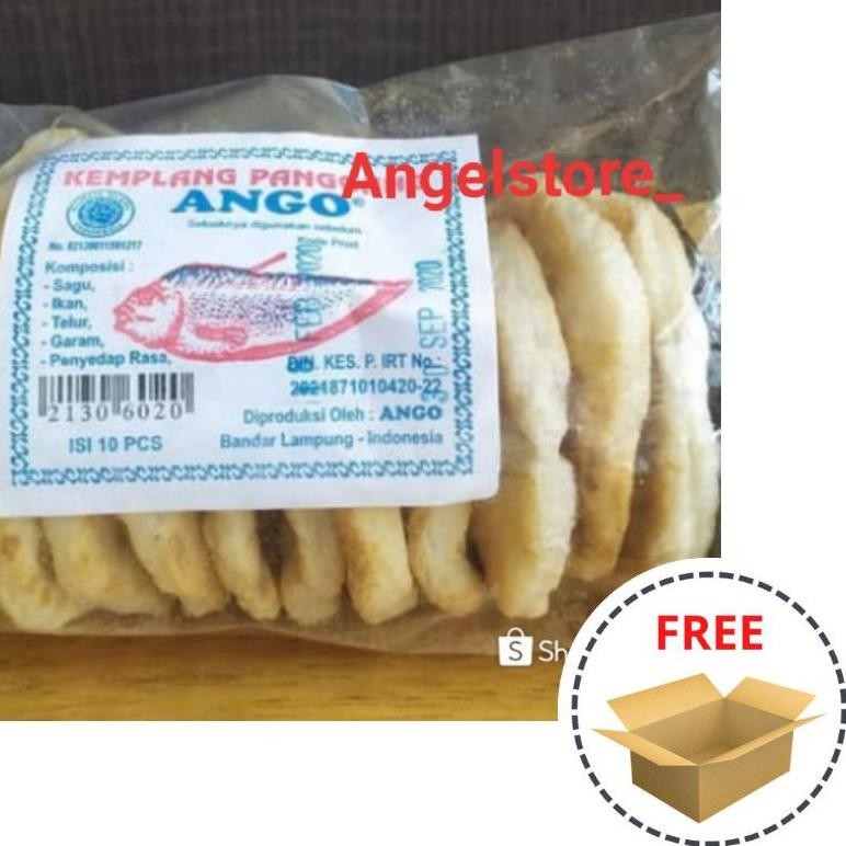 

Kemplang Ango Asli Lampung Kemasan isi 10 pcs.Kemplang panggang asli Lampung