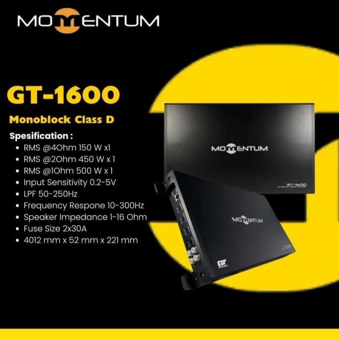 Monoblok MOMENTUM GT-1600 atau MONOBLOCK MOMENTUM Terlaris