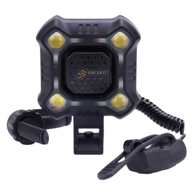 Sale Klakson Bell Dan Lampu Sepeda/ Electric Scooter/ Fiido/ Dualtron/Kaabo