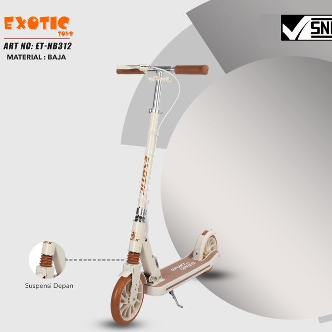 Grosir Skuter Anak Dewasa Et Hb 312 Scooter Exotic Ban Besar Rem Depan