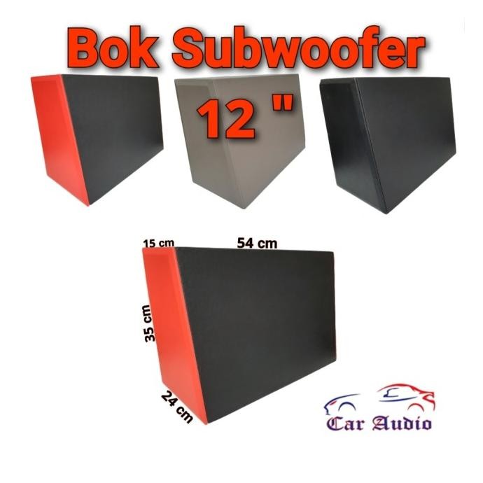 Boks Subwoofer Box Subwoofer Bok Sub 12 inchi Terlaris