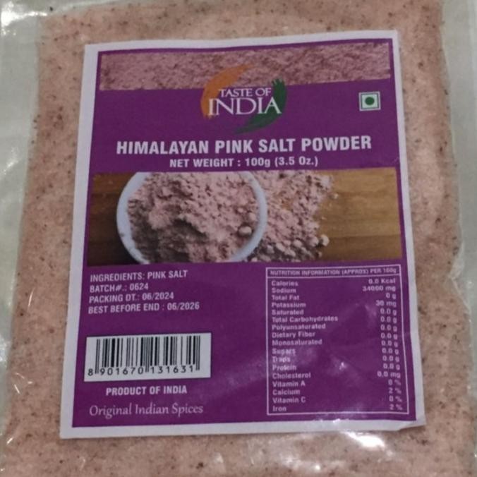 

&<&<&<&] HIMALAYA PINK SALT TASTE OF INDIA 100G / Garam Merah Muda Himalaya