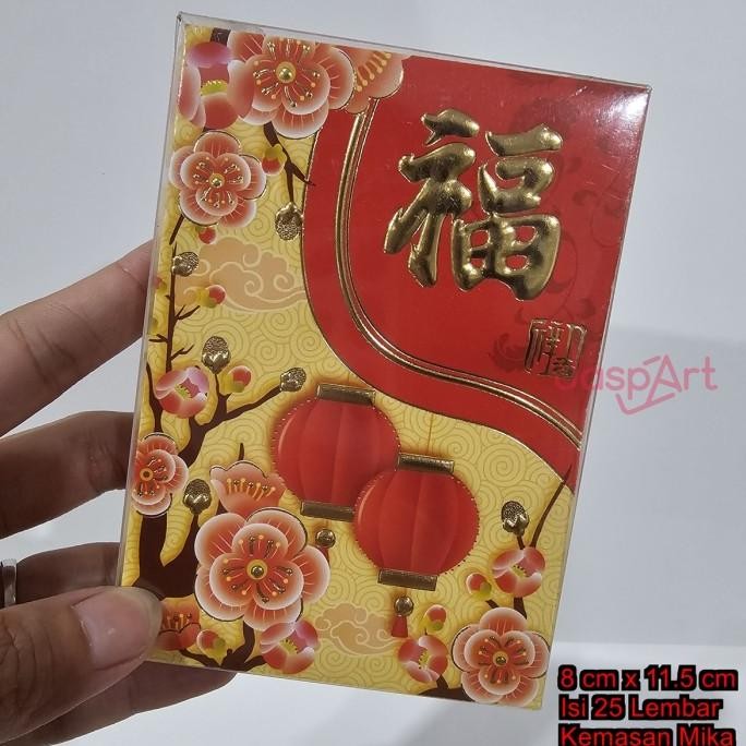

Ready...Ready...Ready...] ANGPAO IMLEK ULAR 2025 ISI 25 LEMBAR FUNG PAU HONGBAO FUK KEMASAN KOTAK MIKA FUKMIKA UKURAN MEDIUM