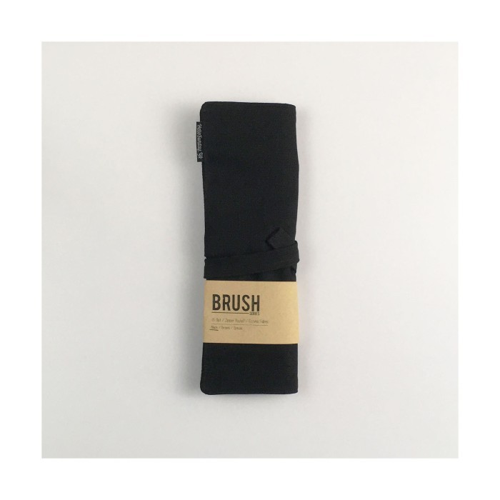 

HELLO SUNDAY Brush Series Roll Case - Black