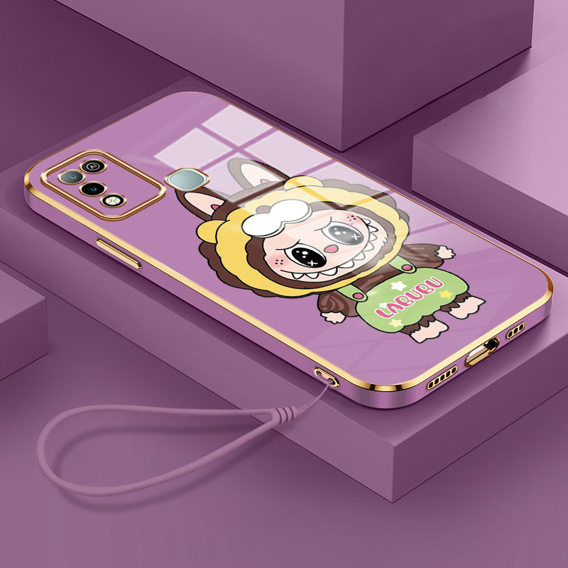 Casing Hp Untuk Infinix Hot 9 Play Hot 10 Play Hot 11 Play Case Casing HP tali lapisan Cesing Siliko