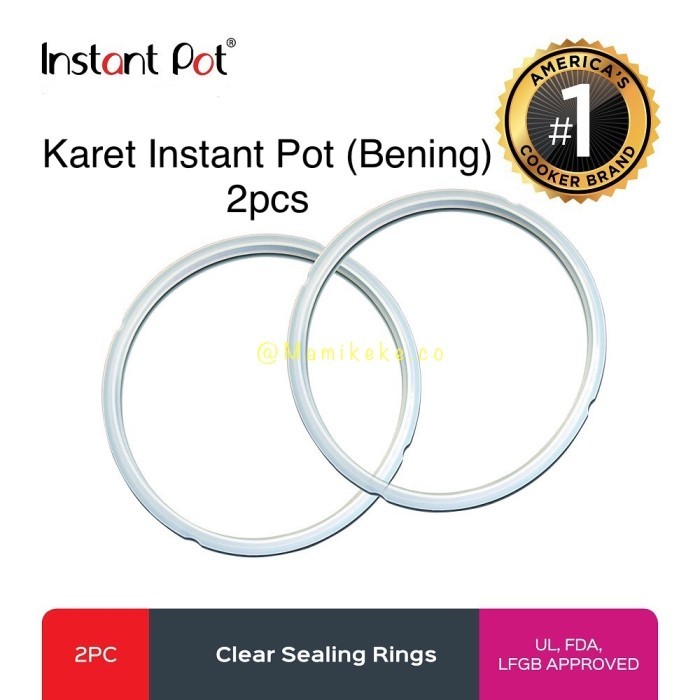 Instant Pot Sealing Rings 2pc karet panci presto karet instant pot