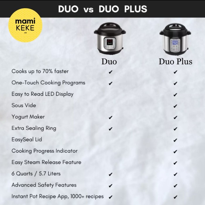 INSTANT POT Duo Plus 9 in 1 smart pressure cooker multicooker